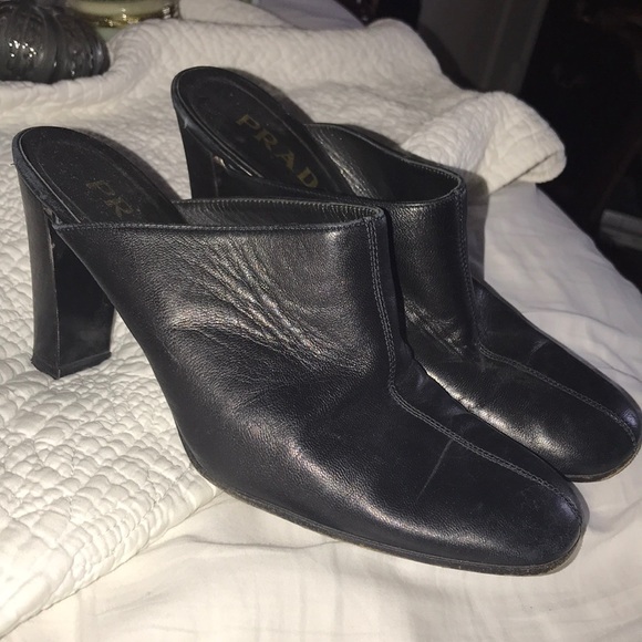 VINTAGE PRADA MULES - Picture 1 of 4